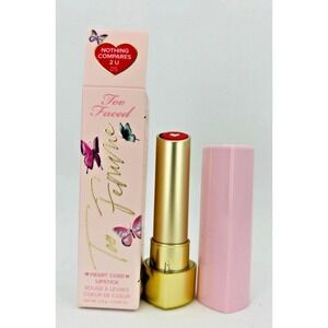 Too Faced Too Femme Heart Core Lipstick Nothing‎ Compares 2 U 05 Pink High Shine